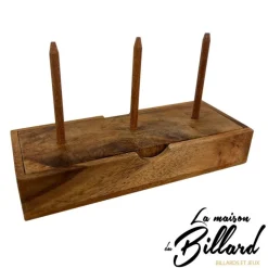 Tour de Hanoï en bois : un jeu qui allie casse-tête et tradition