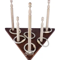 TRIANGLE ANNEAUX QUILLES, Le jouet en bois star des années 1900 !