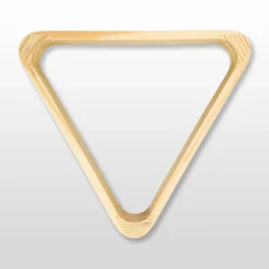 Triangle en bois pour billes de 50.8 mm