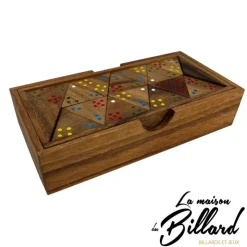 Triominos de luxe, idéal pour les amateurs de jeux traditionnels en bois
