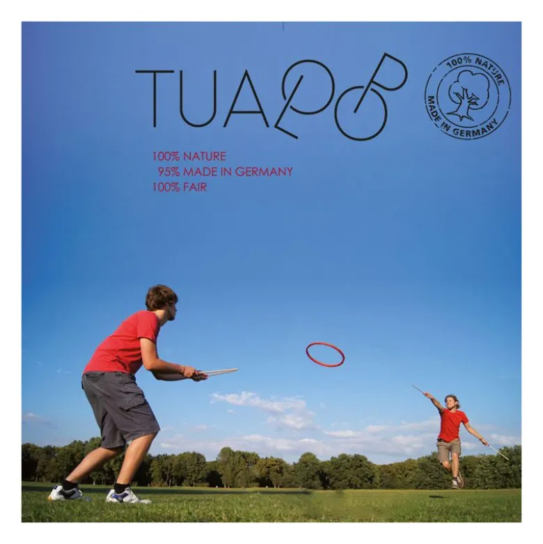 Tualoop : un ancien jeu de frisbee qui refait surface.