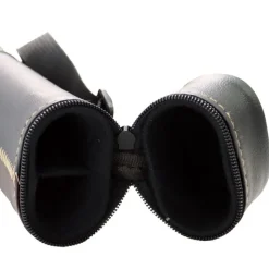 Tube rangement½ queue billard cuir noir et marron