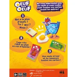 Œuf pour Œuf – Jeu d’ambiance et de rapidité