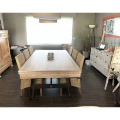 Une table style industriel qui se transforme en vrai billard