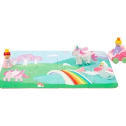 Valise licorne et puzzle