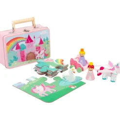 Valise licorne et puzzle