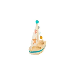 Voilier Aquatique - jouet de bain en bois premier âge
